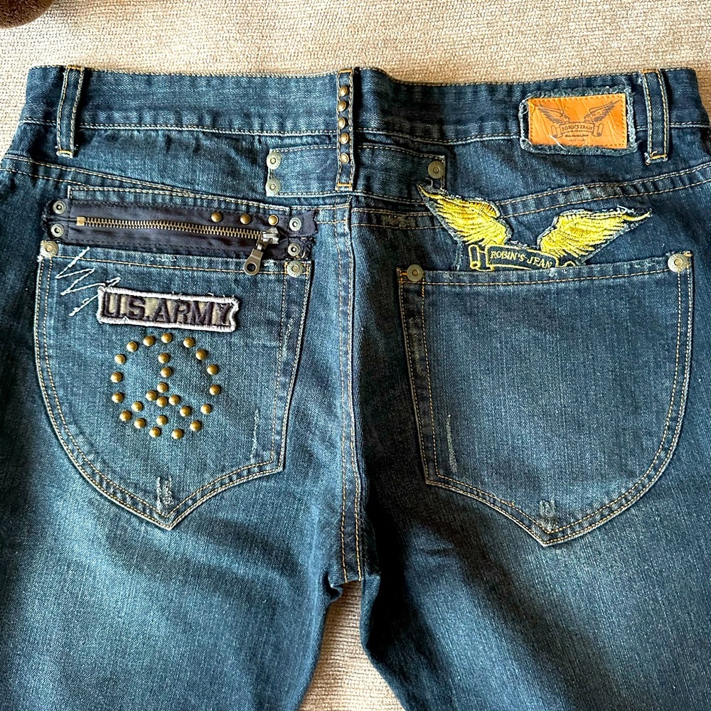 Robin’s Jean with Embroidered Patches